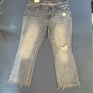 Women’s OldNavy Mid-Rise Flare Ankle Jeans